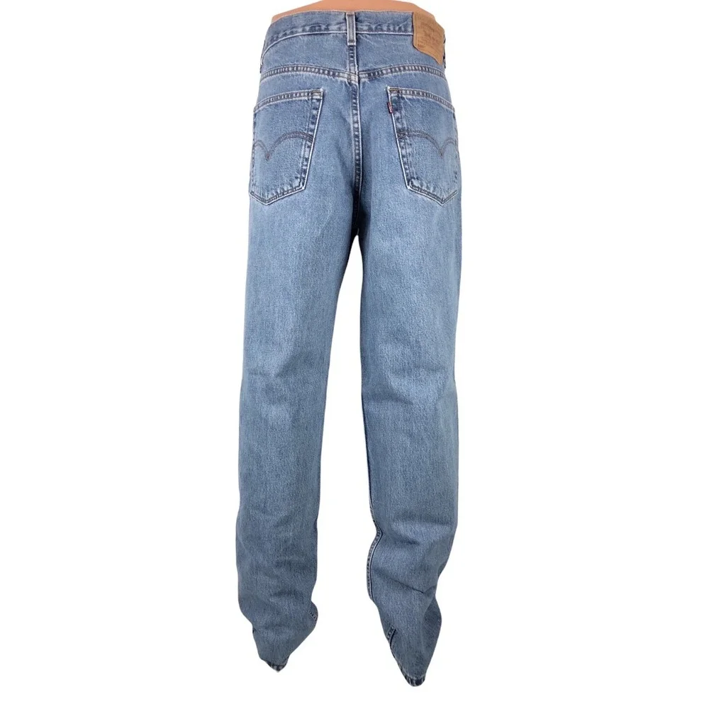 Levis 550 Mens 35 X 33 (Actual) Jeans Vintage Made In USA 100% Cotton Size 38